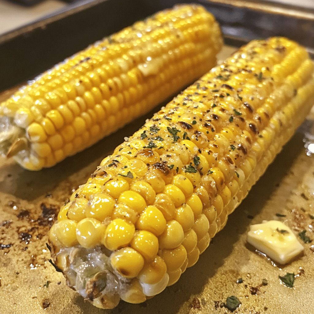 Oven Roasted Corn