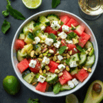 This Watermelon and Cucumber Salad