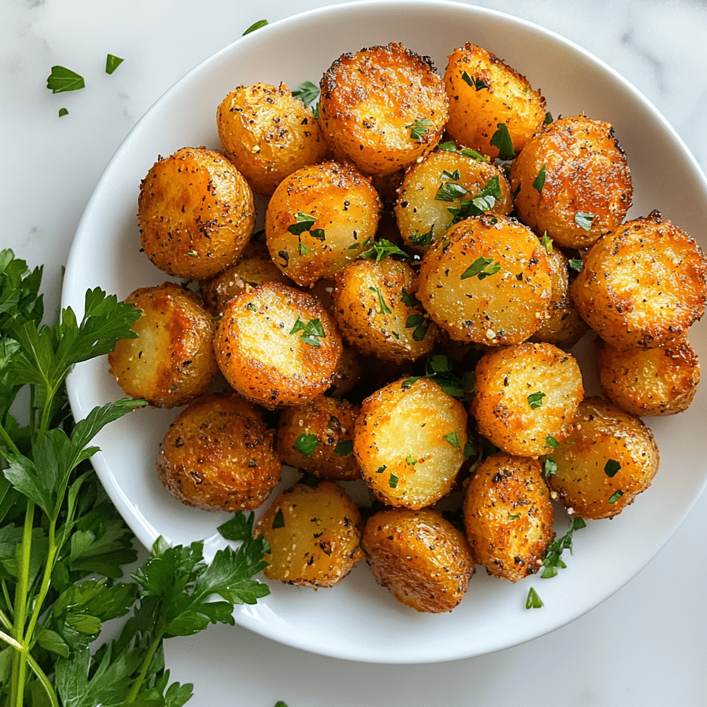 The Best Air Fryer Roasted Baby Potatoes