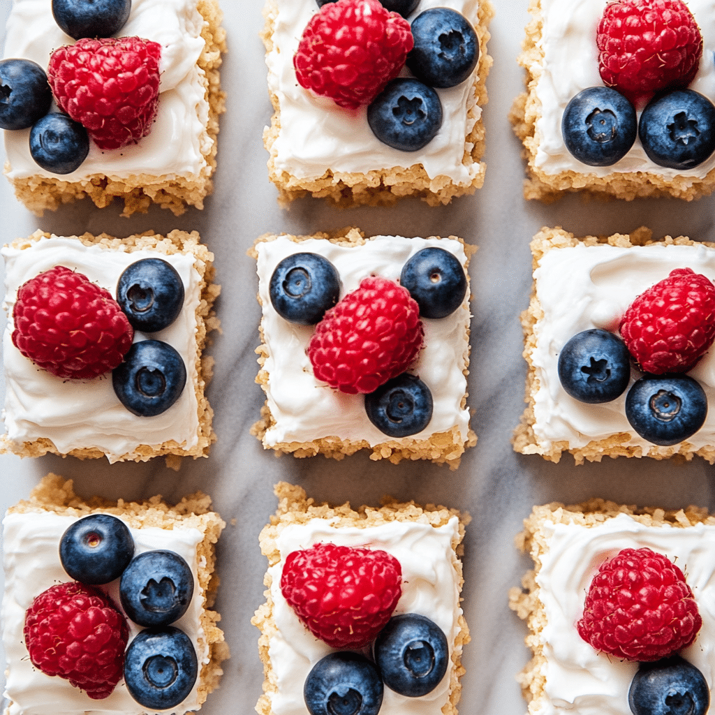Cheesecake Rice Krispies Treats