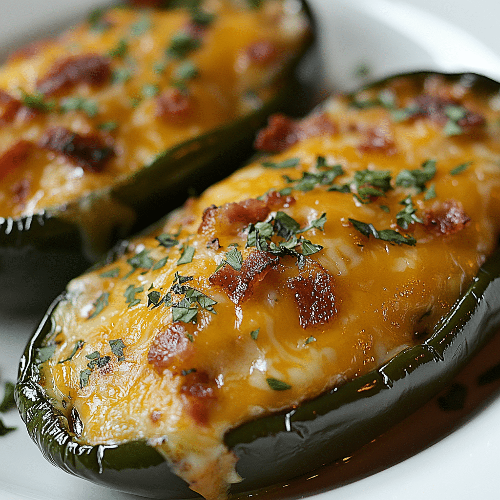 Stuffed Poblano Peppers