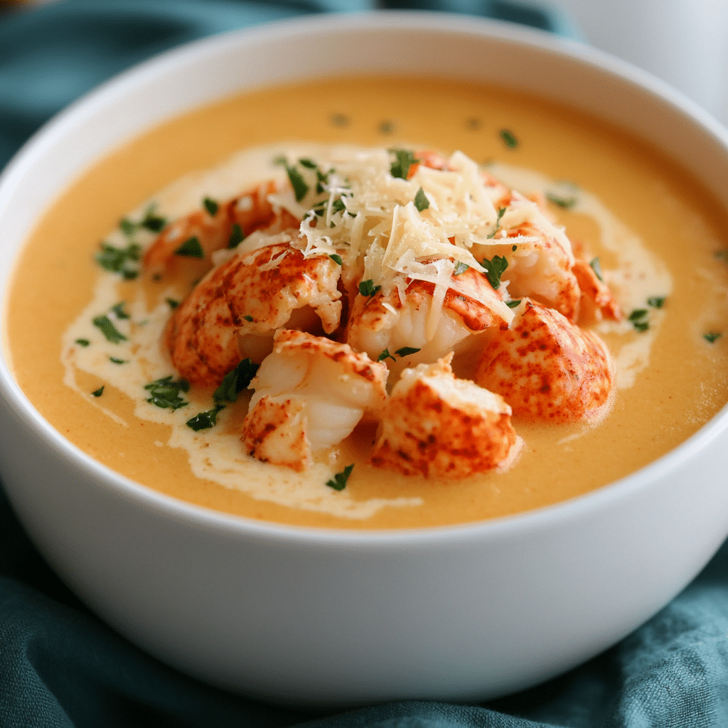 Decadent Langostino Lobster Bisque