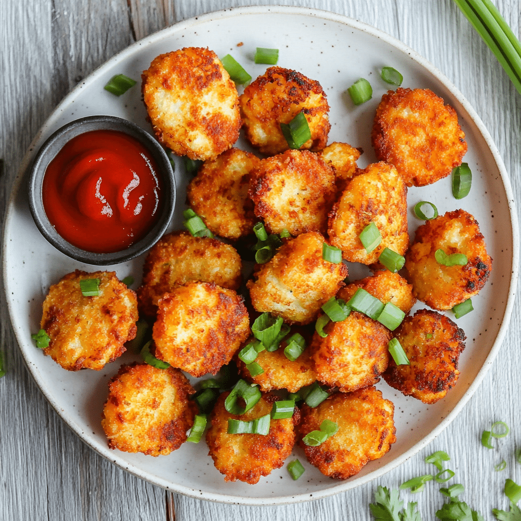 Tasty Cauliflower Hashbrowns