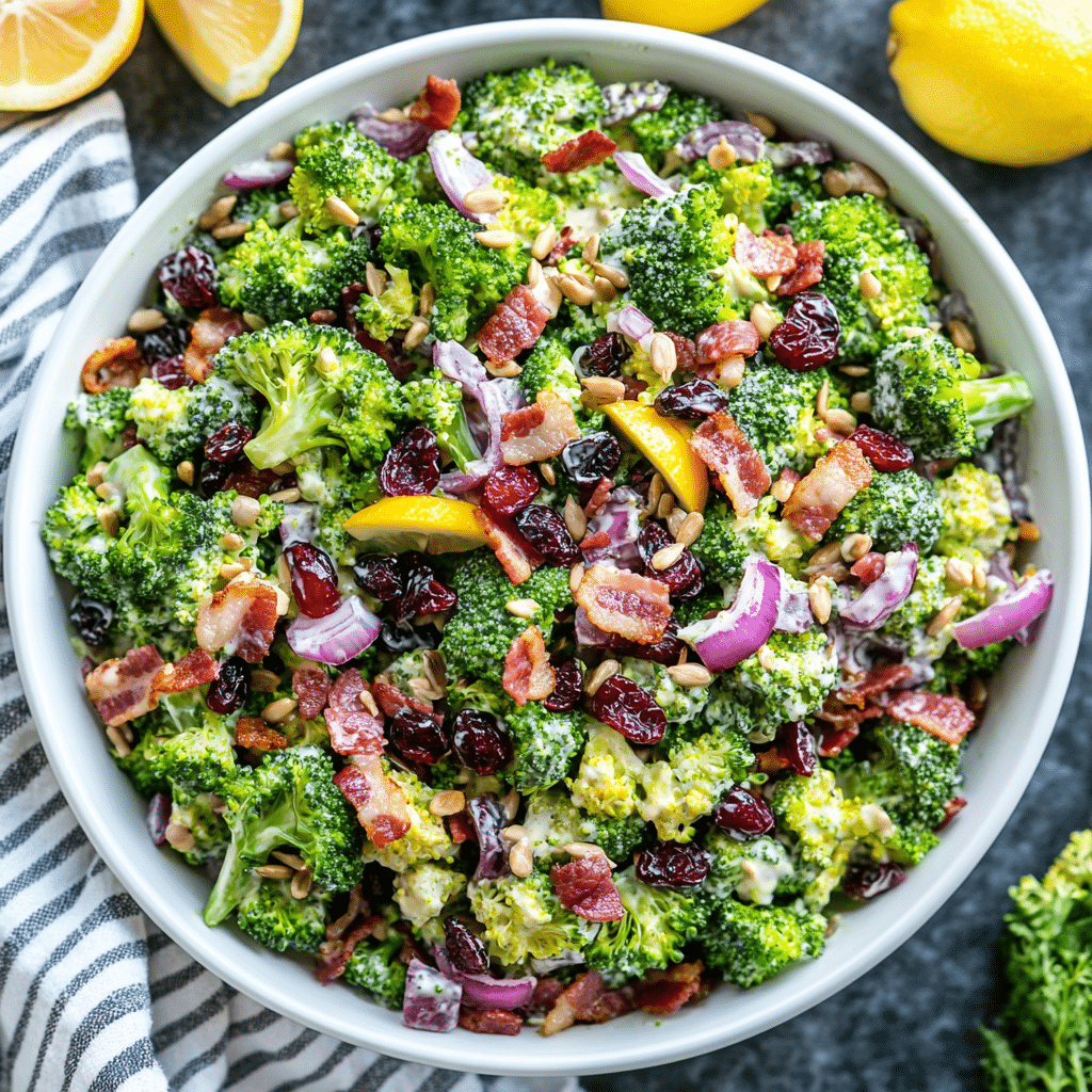 Best Broccoli Salad with Greek Yogurt