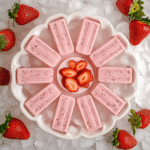 Strawberry Popsicles for Kids