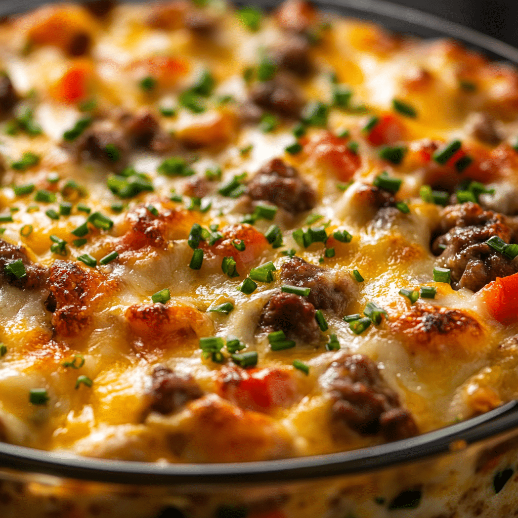 Easy Philly Cheese Steak Casserole Recipe