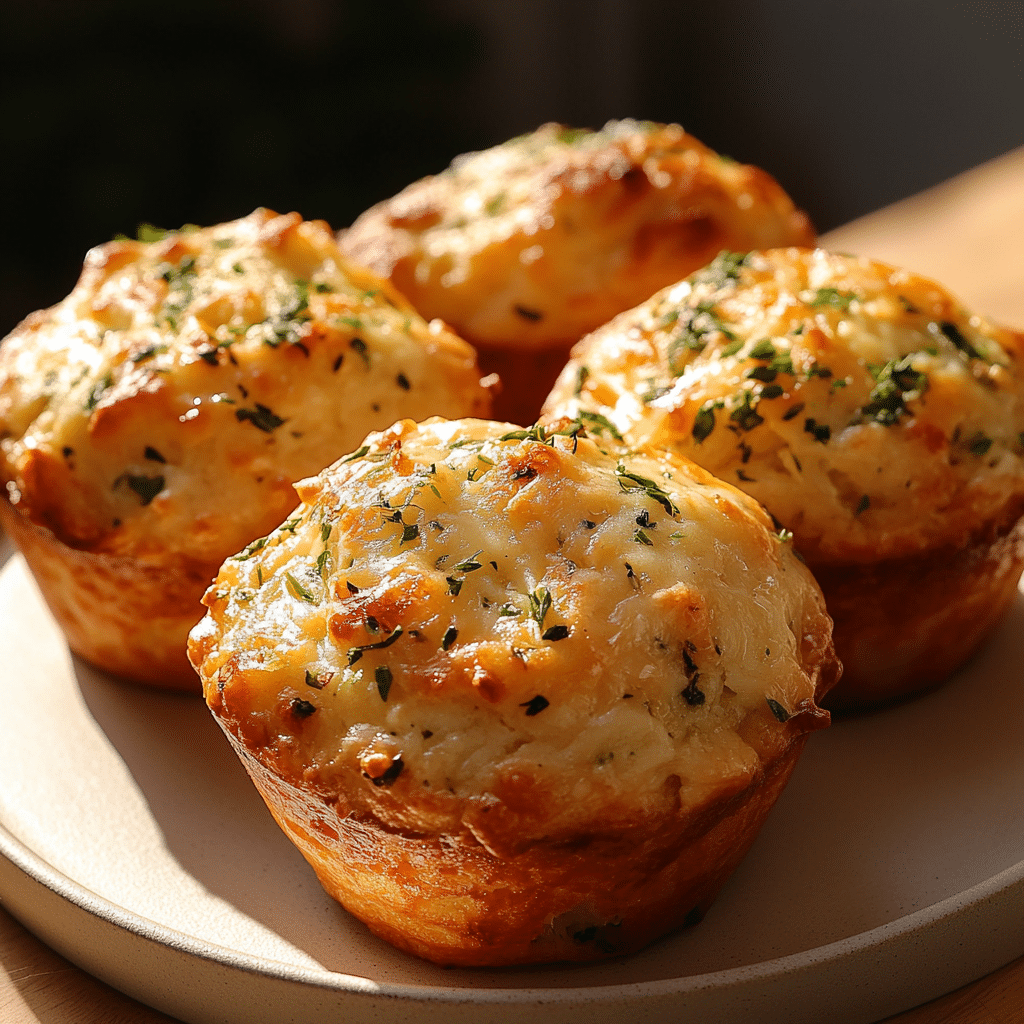 Delicious Cheese and Herb Muffins Recipe