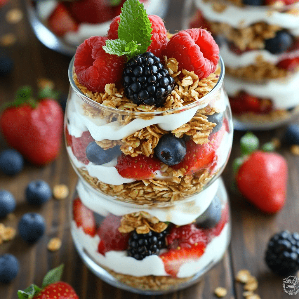 Spring Berry Parfait