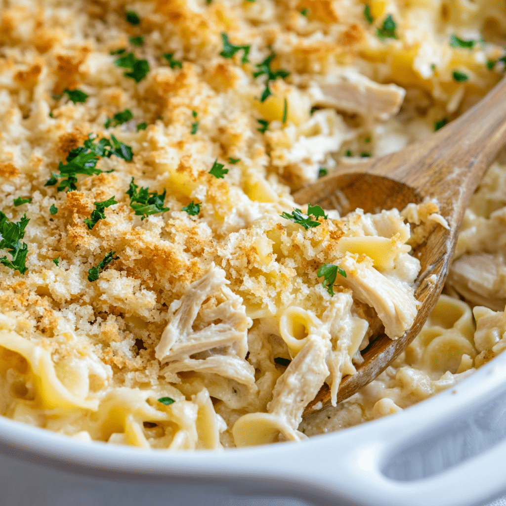 Easy Chicken Noodle Casserole Recipe for Comfort Food Lovers
