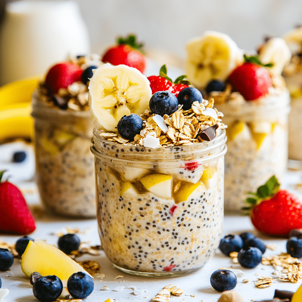 High Protein Overnight Oats