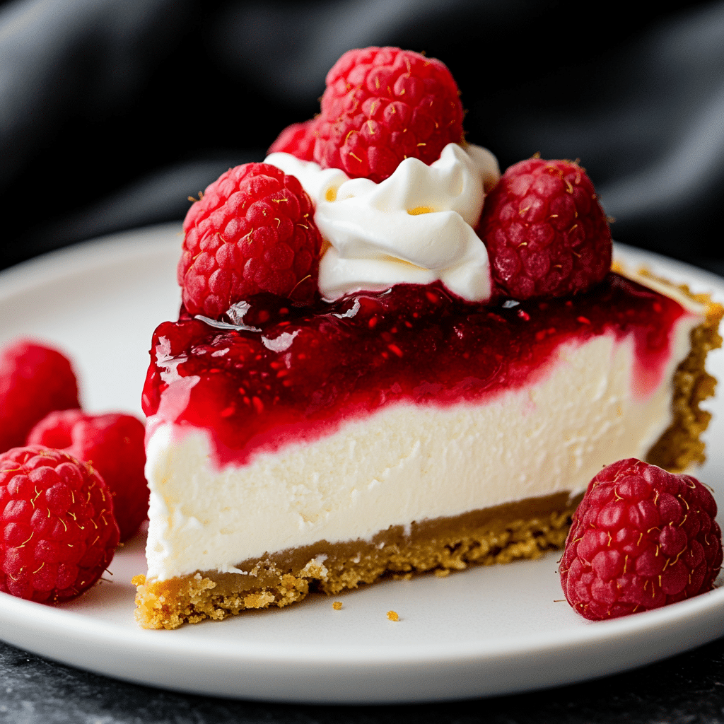 The Most Amazing Raspberry Cream Pie