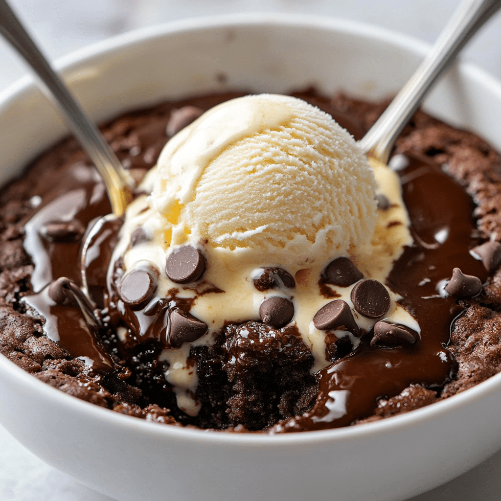 One-Minute Microwave Brownie