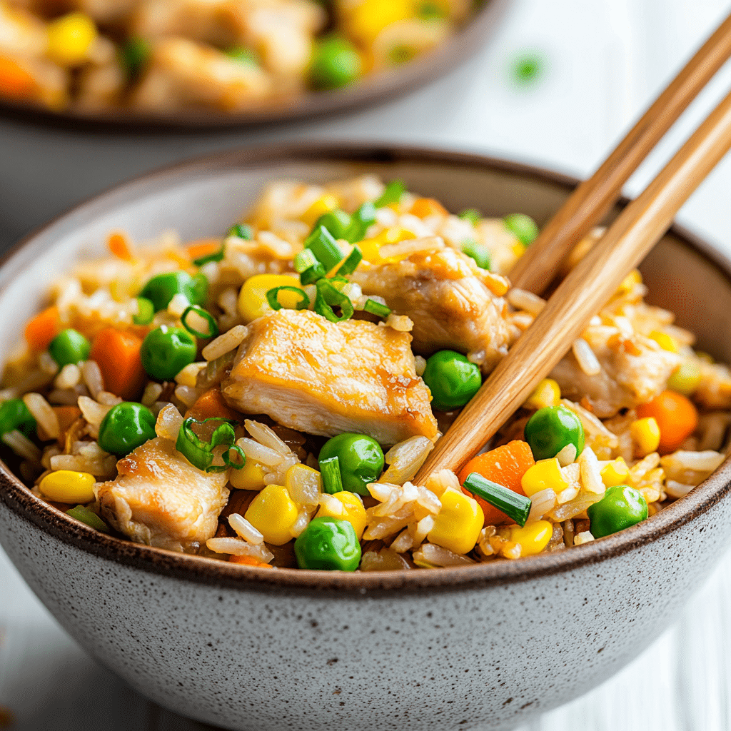 Easy Better-Than-Takeout Chicken Fried Rice