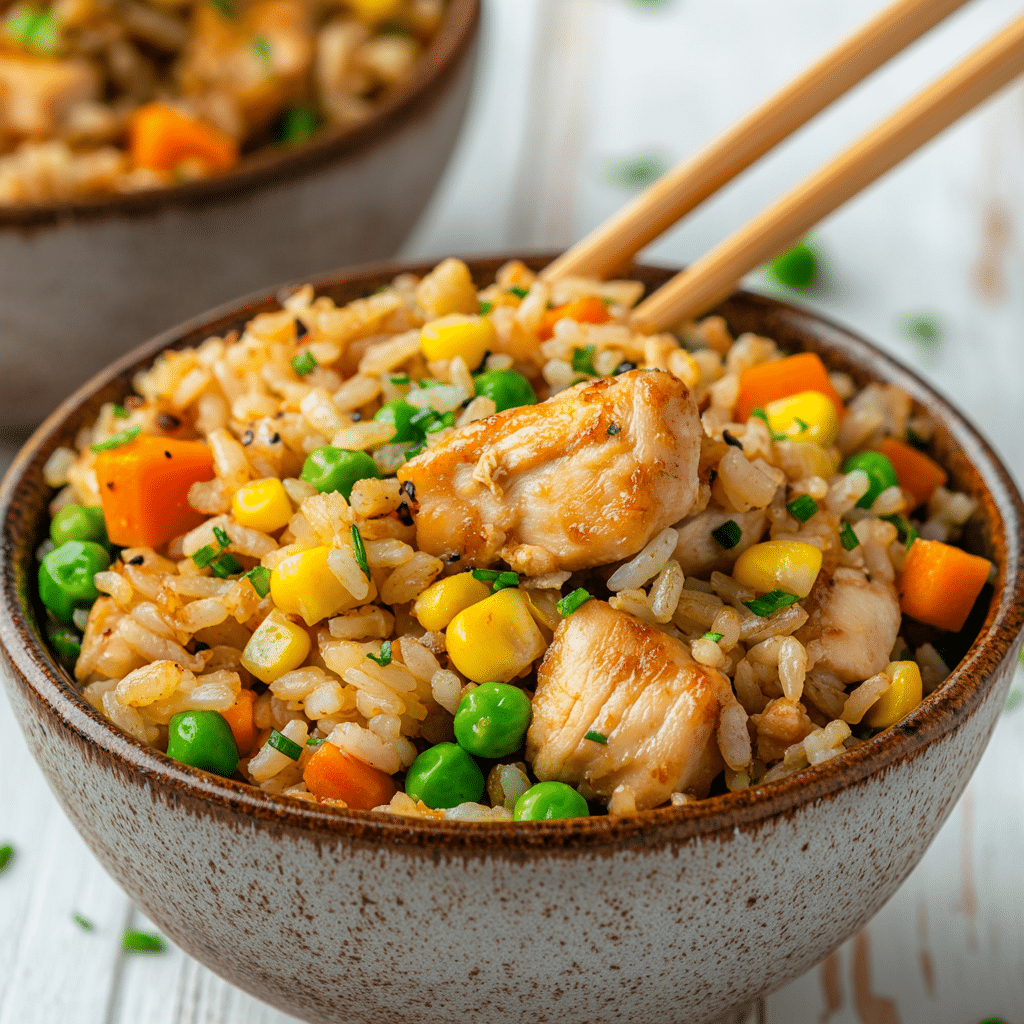 Easy Better-Than-Takeout Chicken Fried Rice