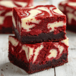 Red Velvet Cheesecake Brownies