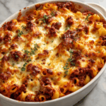 Hearty Beef Lombardi Casserole