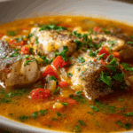 Zesty Cajun Fish Soup