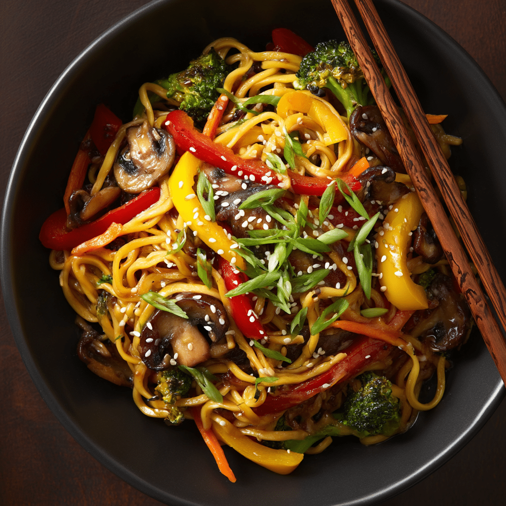 Quick & Easy Vegetable Lo Mein