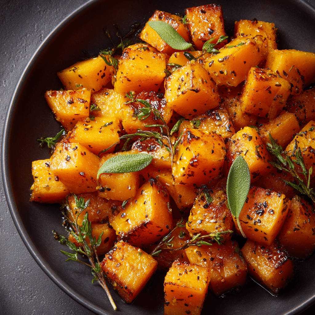 Perfectly Roasted Butternut Squash