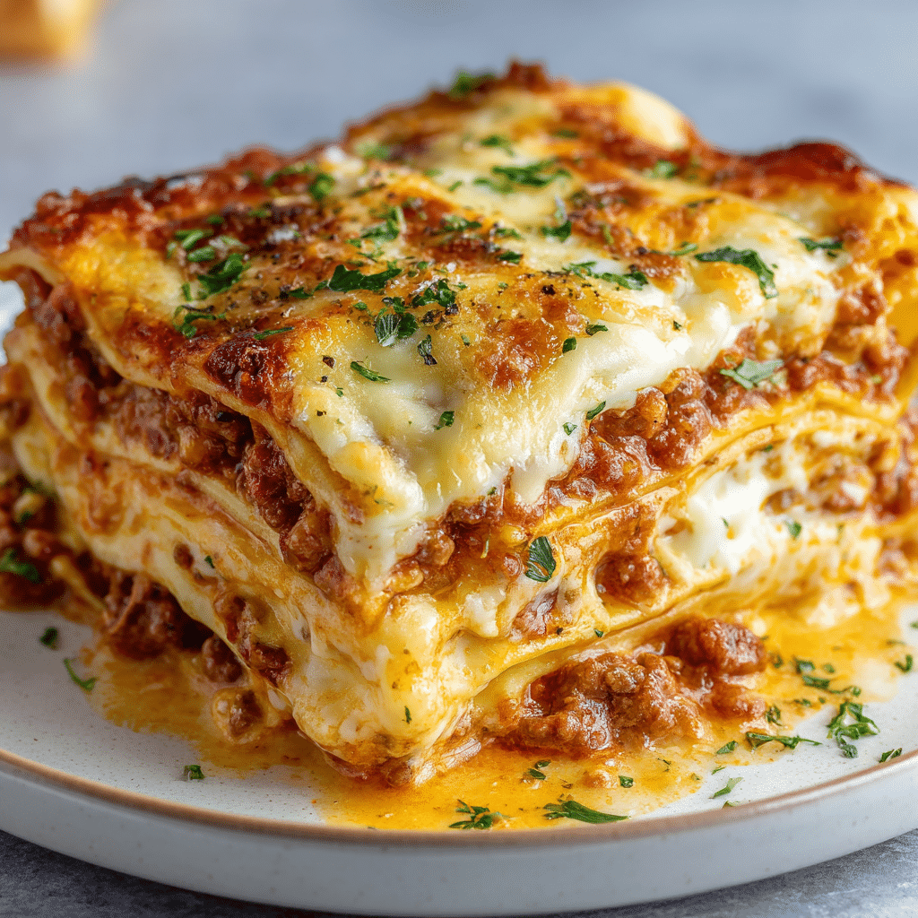 Decadent Peanut Butter Lasagna
