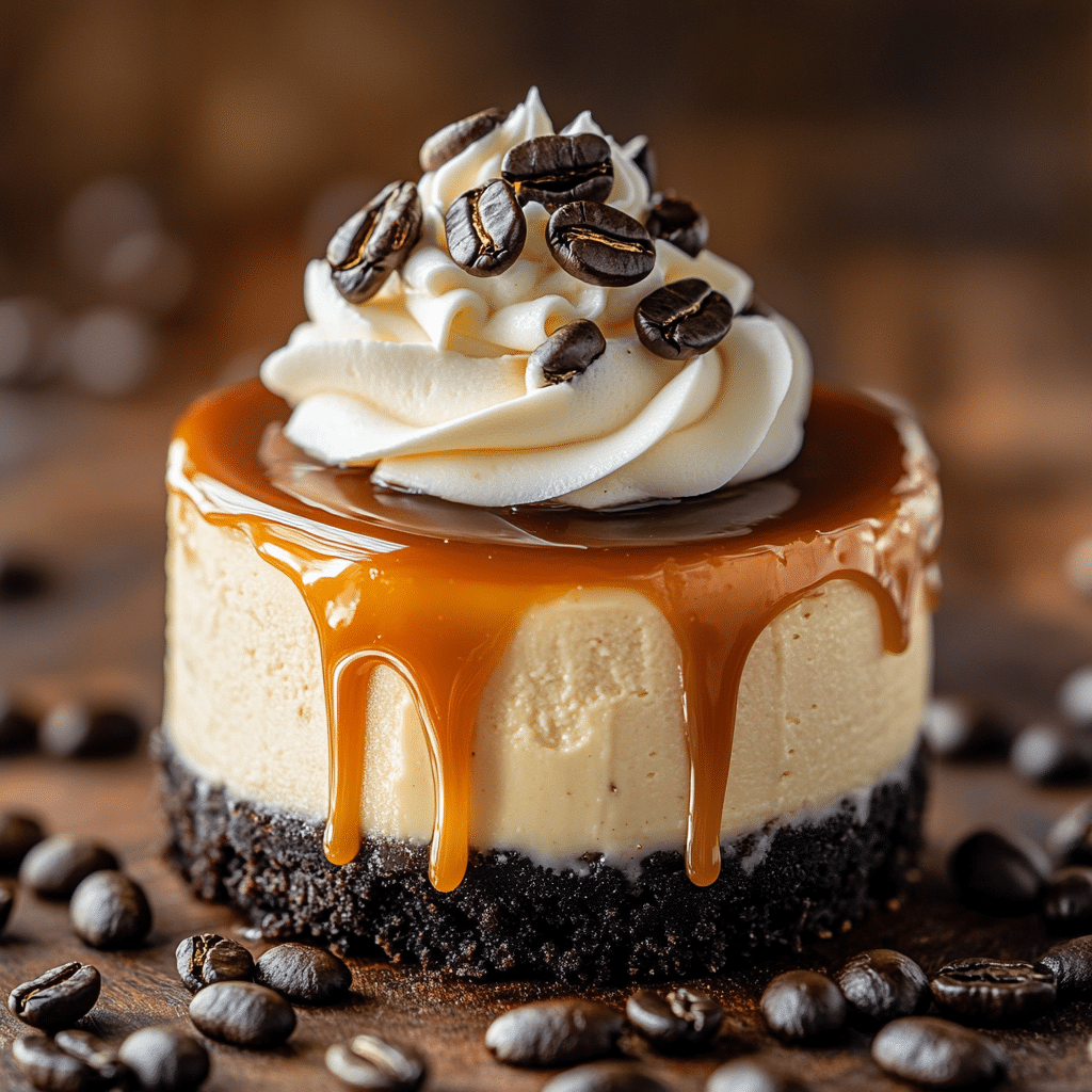 Delicious Mini Coffee Cheesecakes