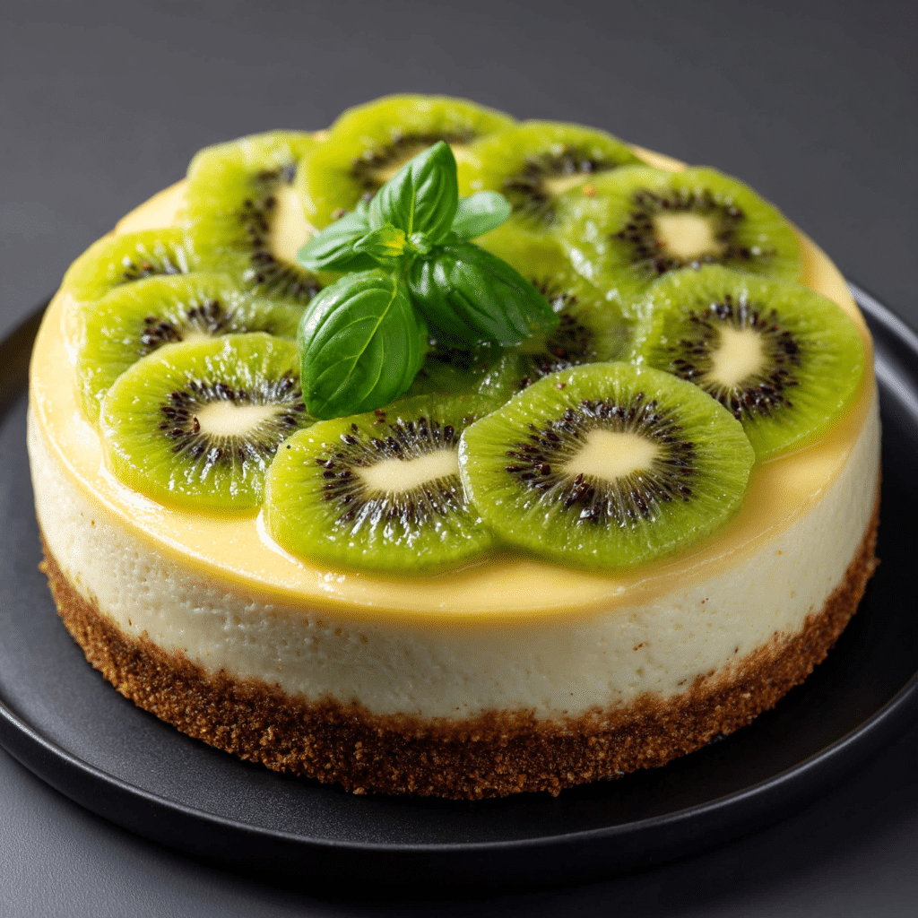 Refreshing Kiwi Cheesecake Recipe
