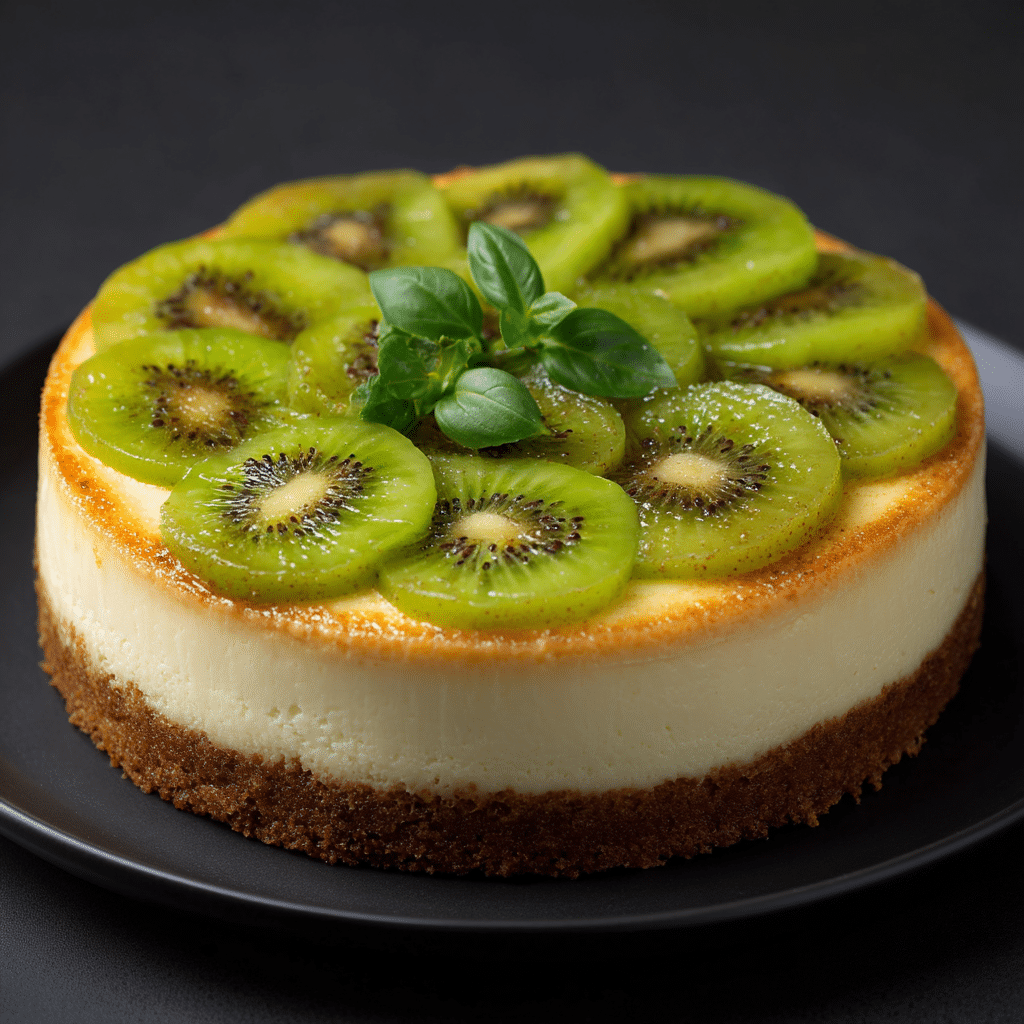 Refreshing Kiwi Cheesecake Recipe