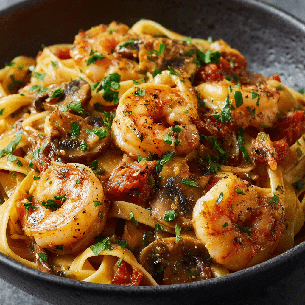 Seafood Pasta in Creamy Sauce
