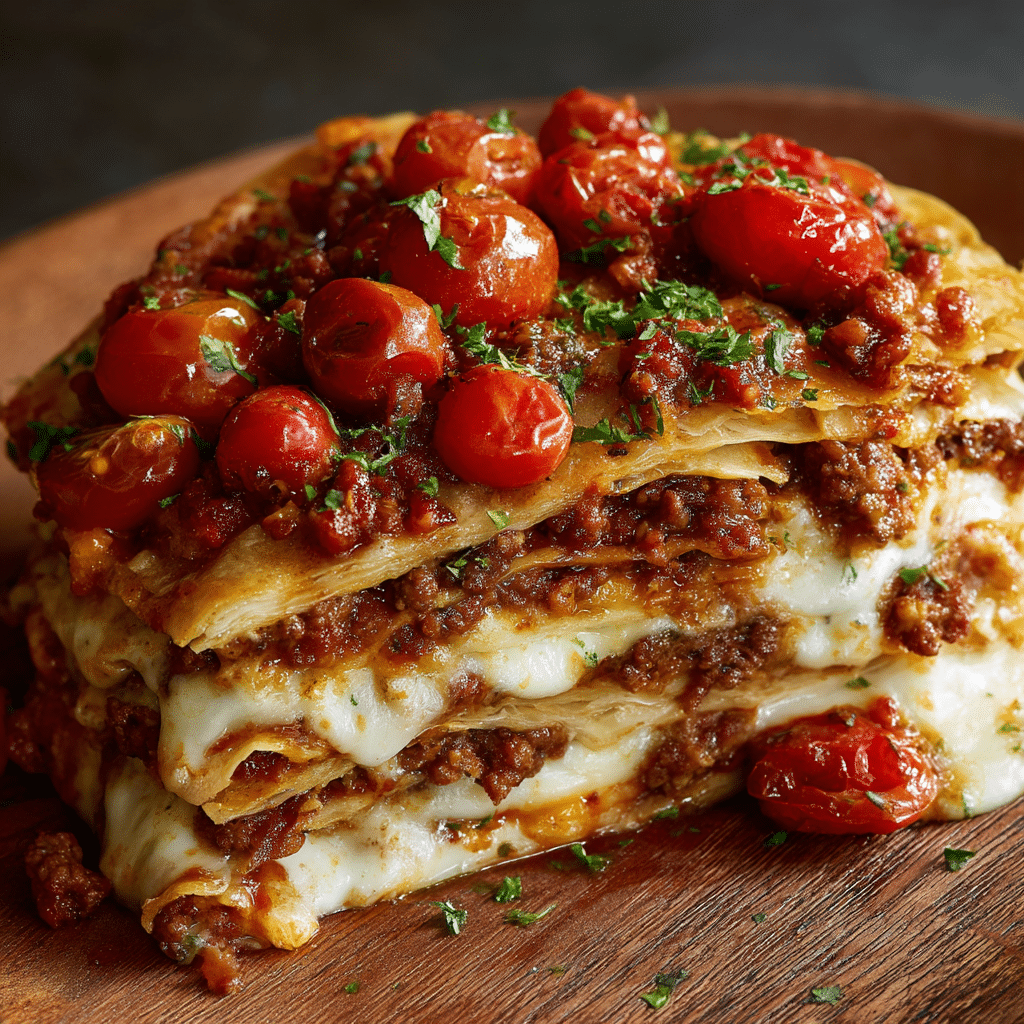 Easy Beef Pizza Pie