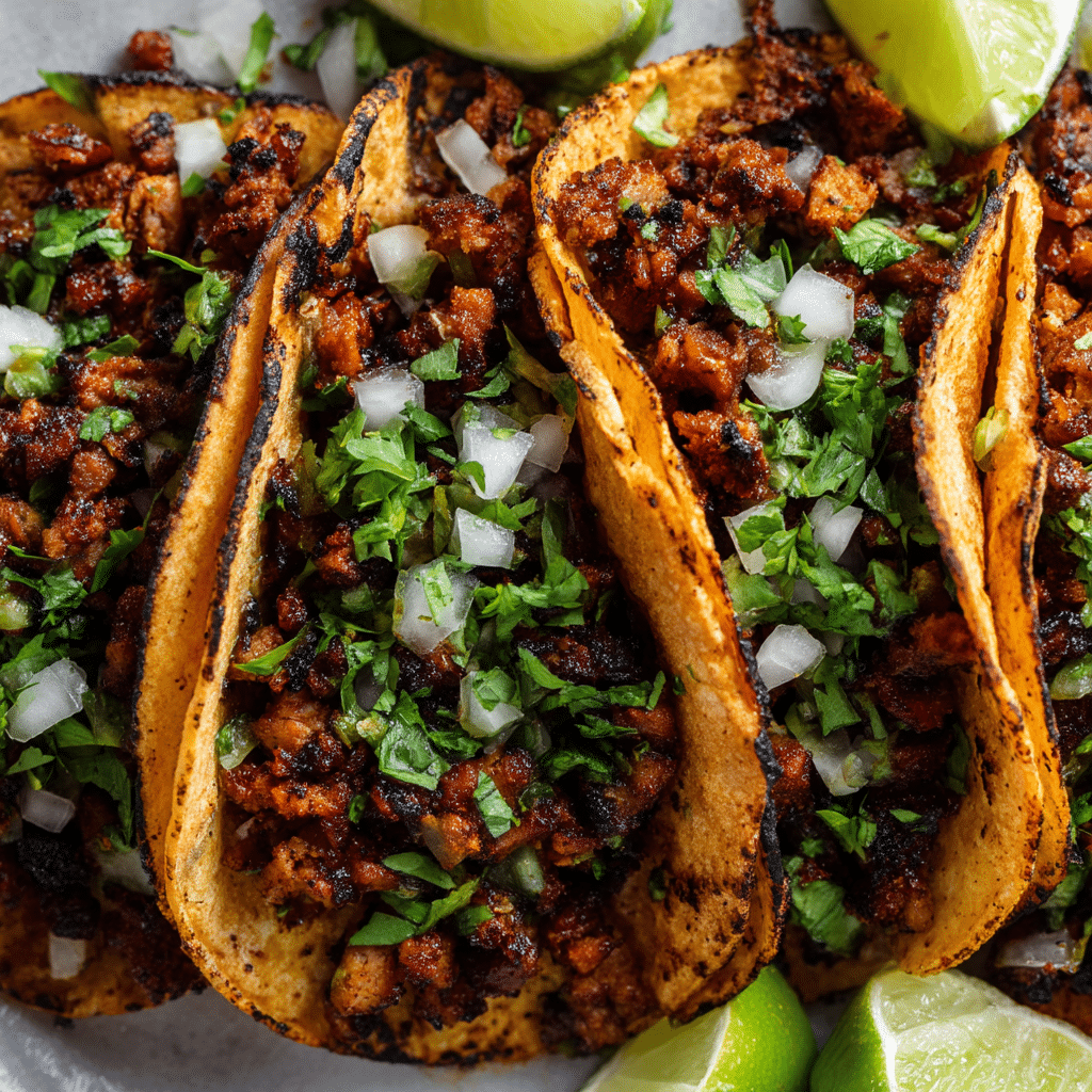 Delicious Tacos Al Pastor