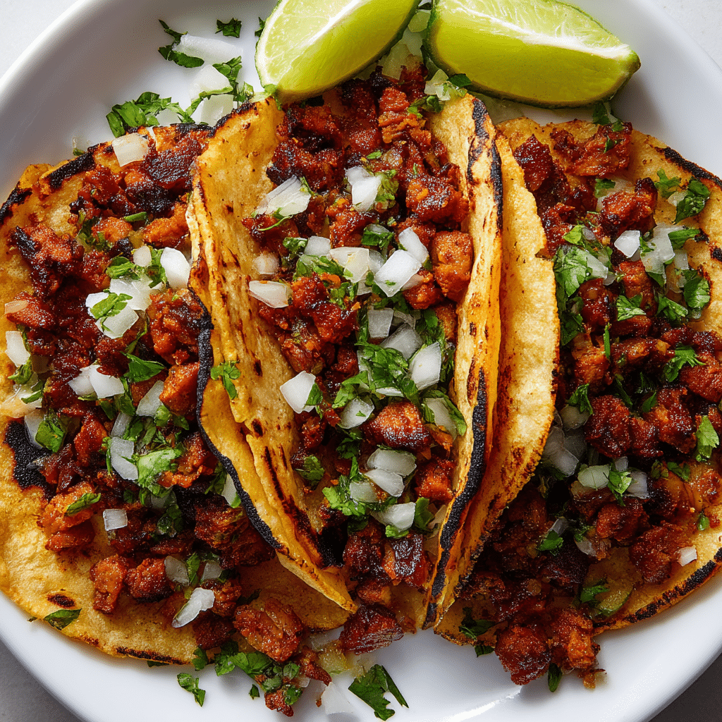 Delicious Tacos Al Pastor