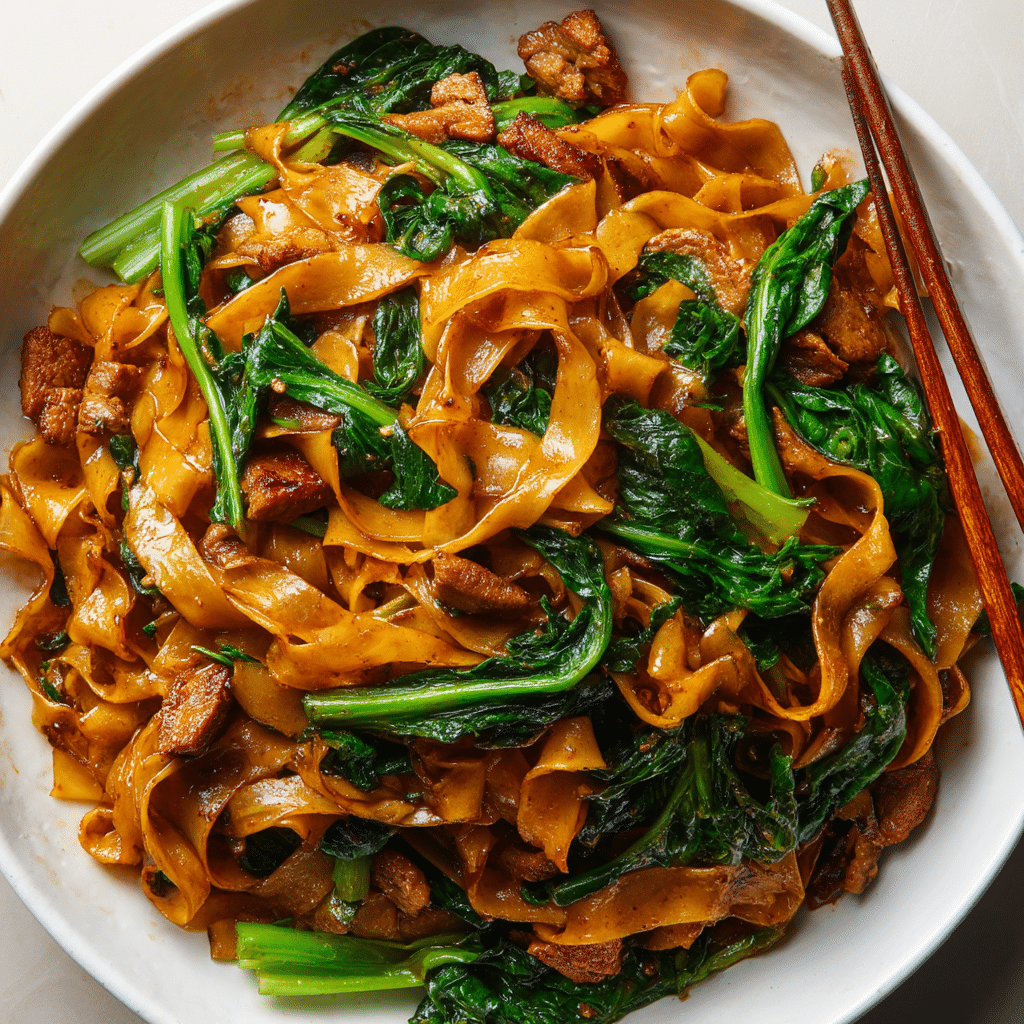 Delicious Pad See Ew: Easy Thai Stir-Fried Noodles Recipe