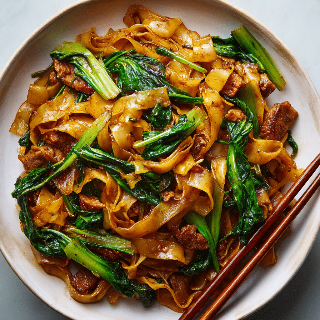 Delicious Pad See Ew: Easy Thai Stir-Fried Noodles Recipe