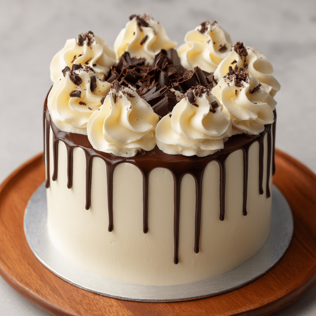 Elegant White Chocolate Drip Cake Recipe