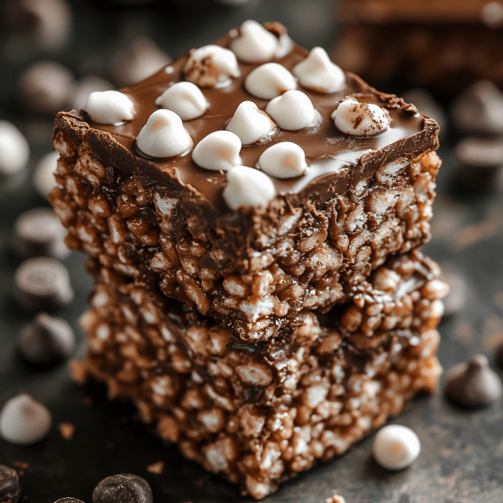 Chocolate Rice Krispie Treats