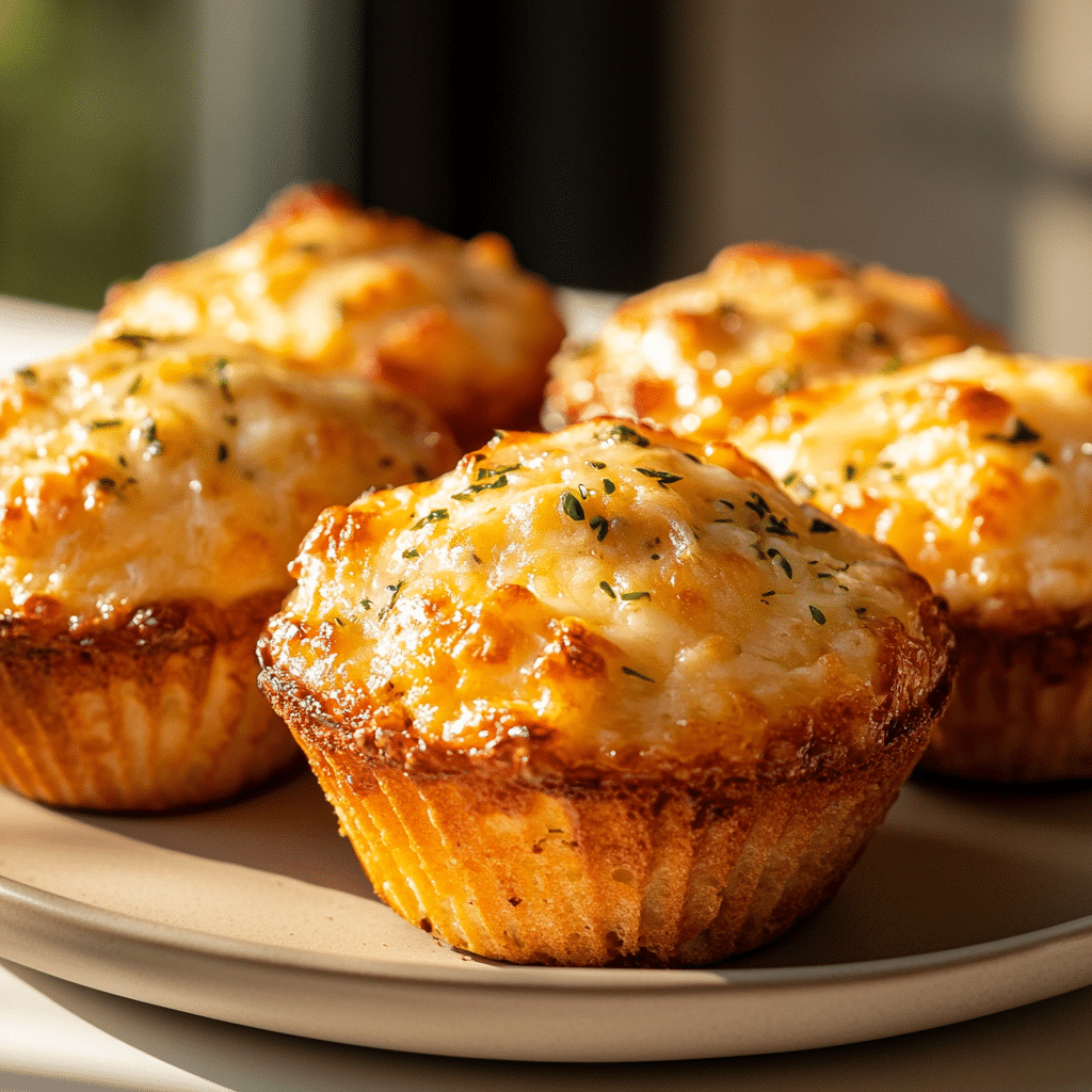 Delicious Cheese and Herb Muffins Recipe