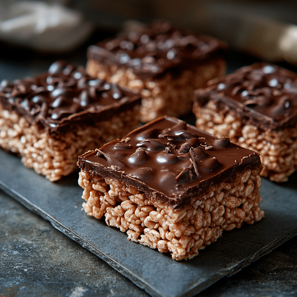 Chocolate Rice Krispie Treats