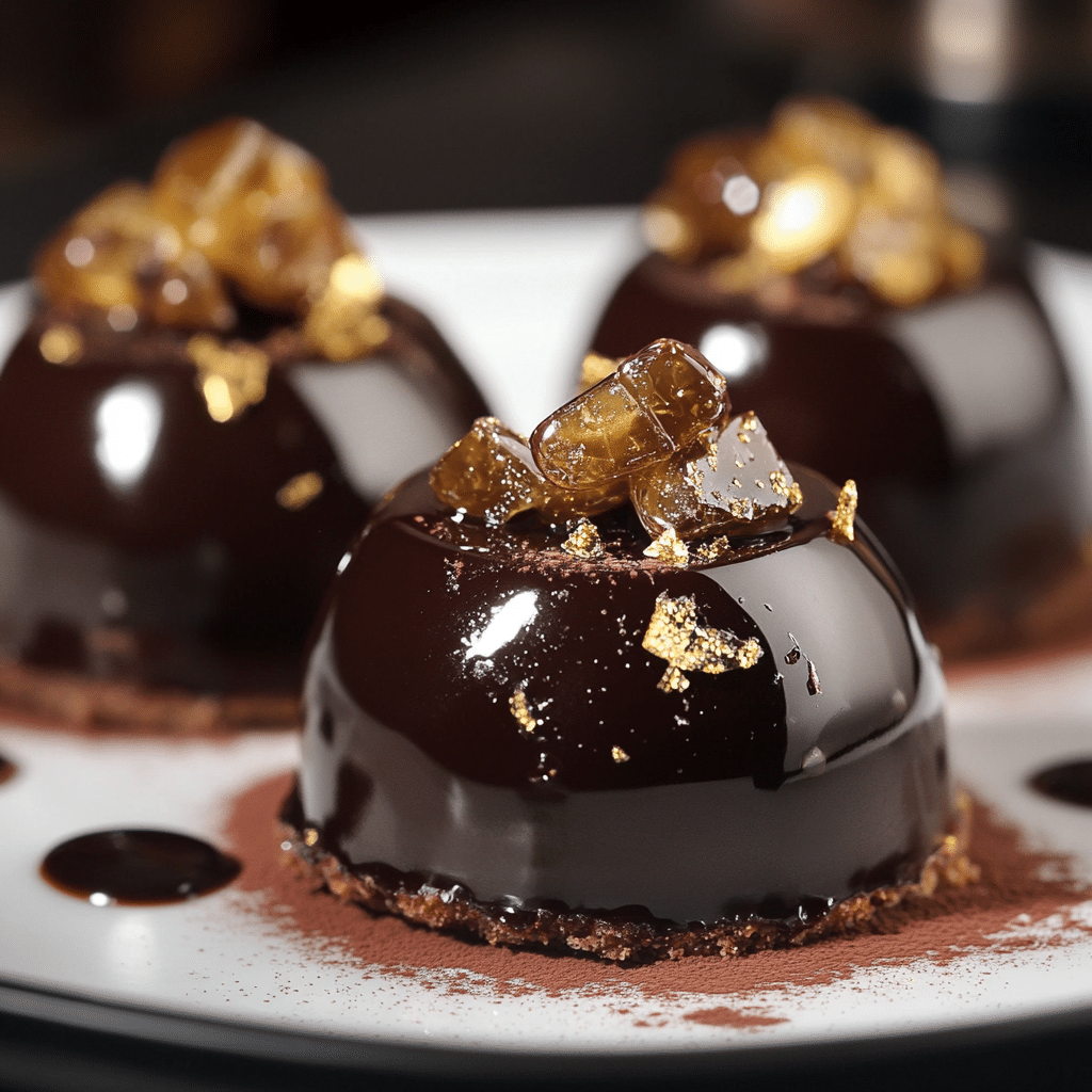Chocolate Bonbons Mini-Cakes: A Decadent Treat for Any Occasion