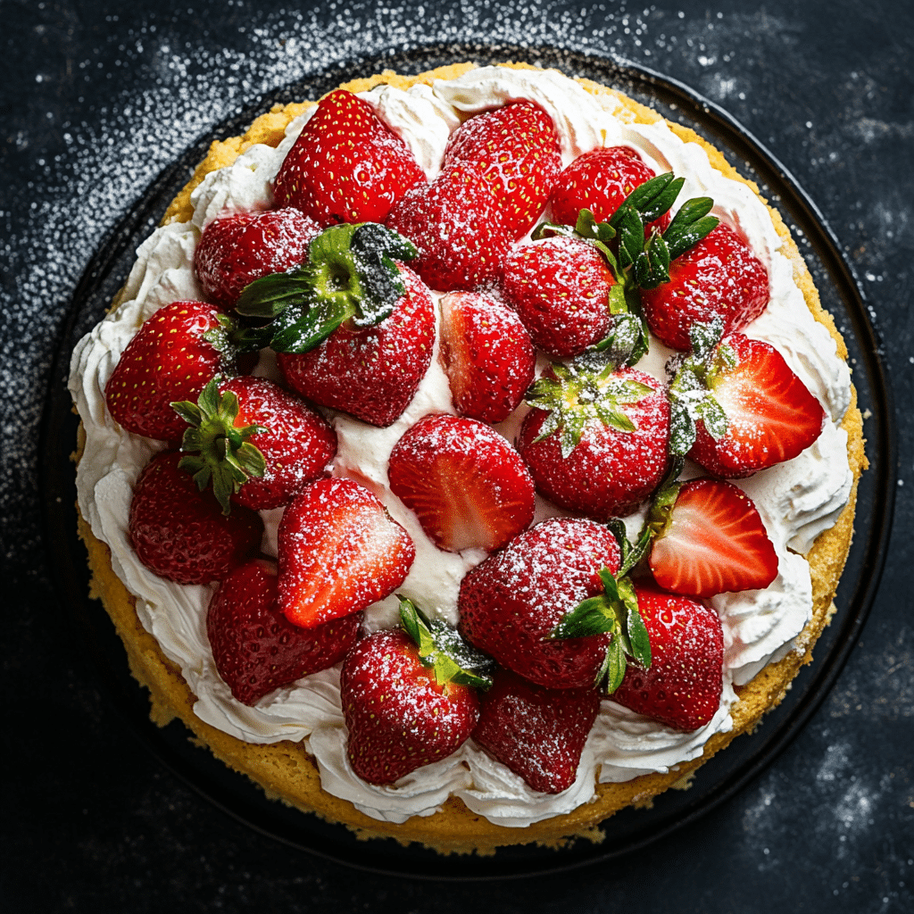 Delicious Strawberry Sheet Shortcake Recipe