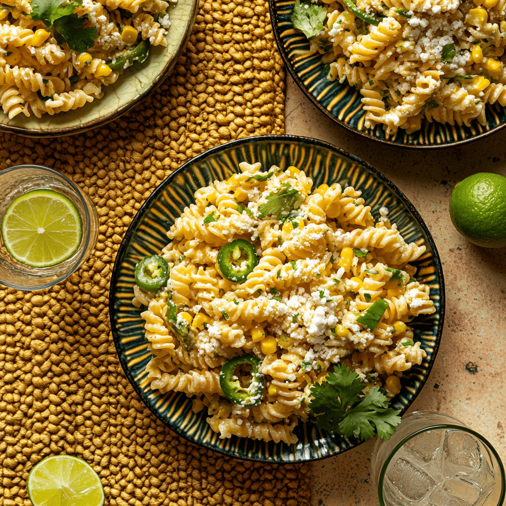 Elote Pasta Salad (Street Corn Pasta Salad)