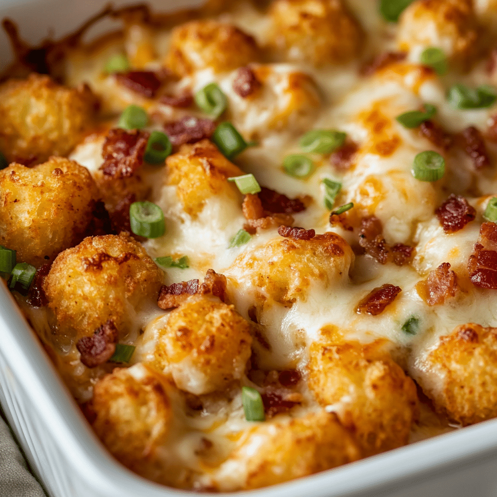 Easy Tater Tot Casserole Recipe
