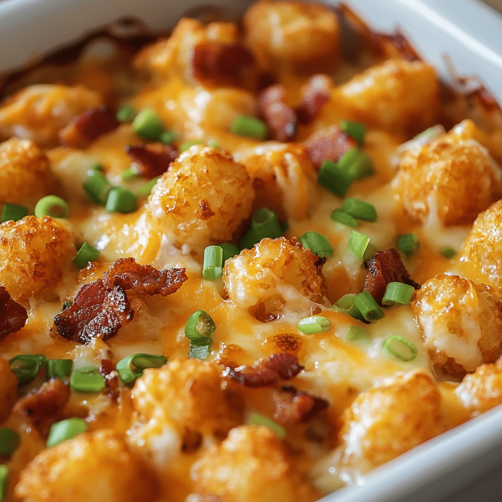 Easy Tater Tot Casserole Recipe