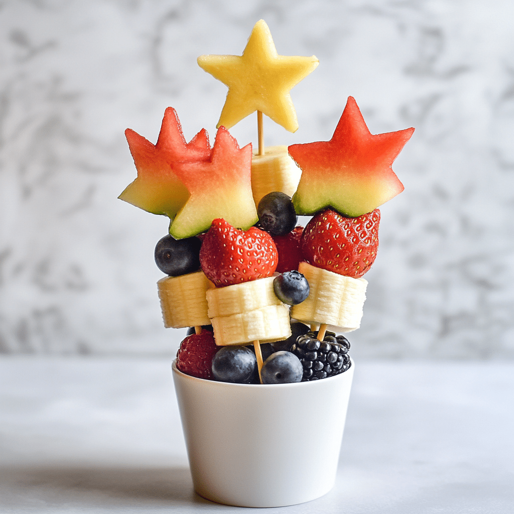 Fresh Fruit Skewers