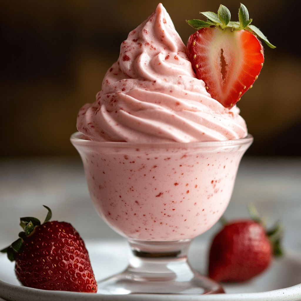 Strawberry Mousse
