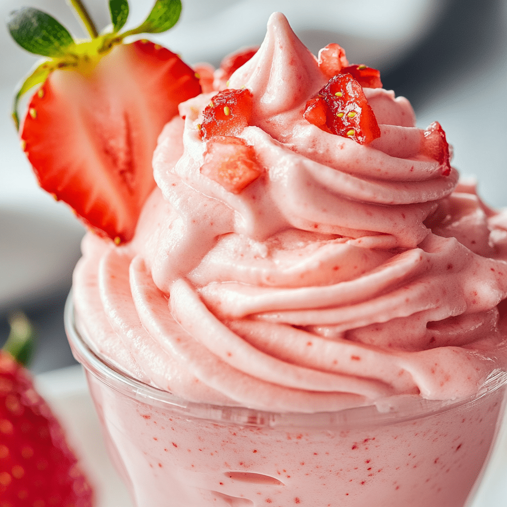 Strawberry Mousse