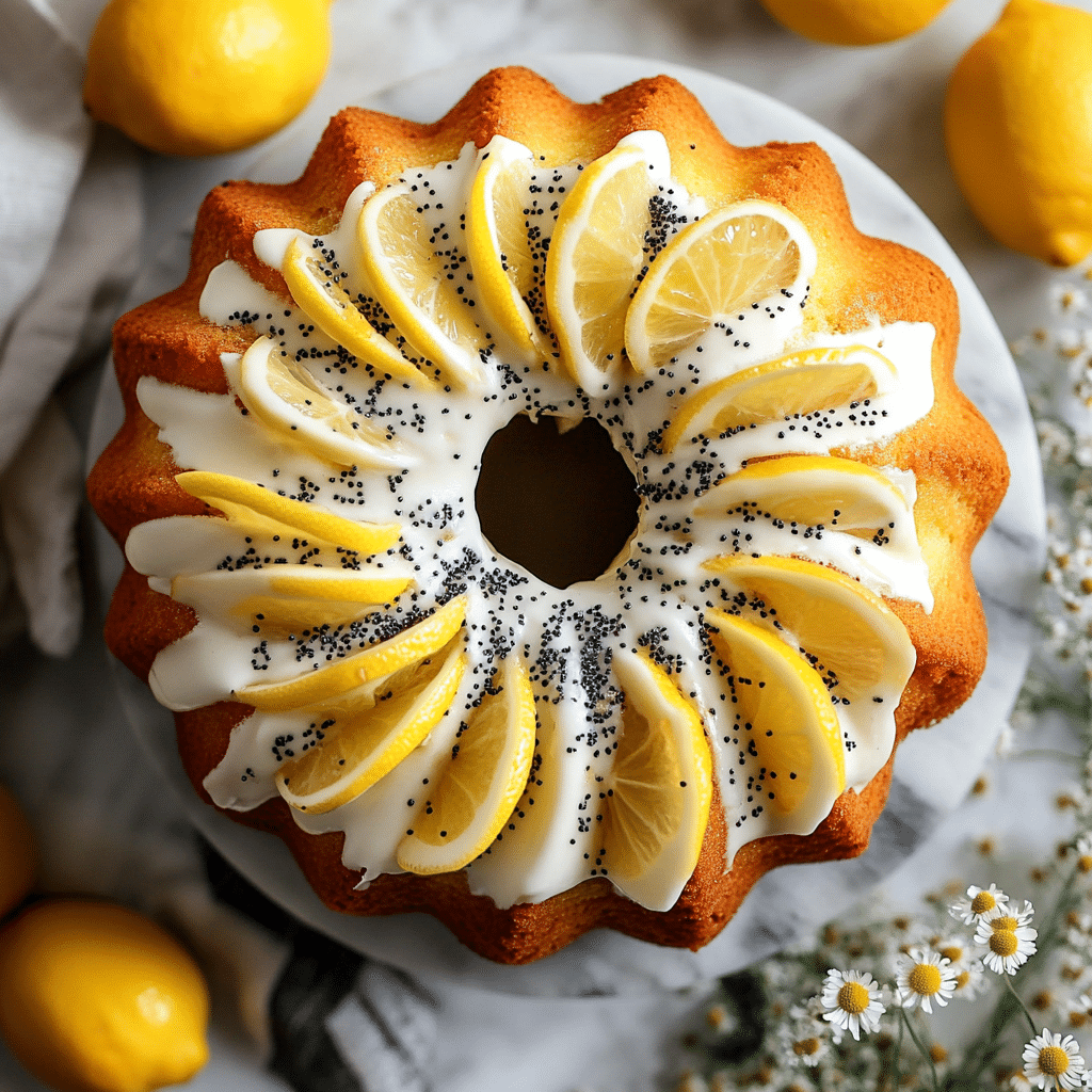The Best Lemon Bundt Cake