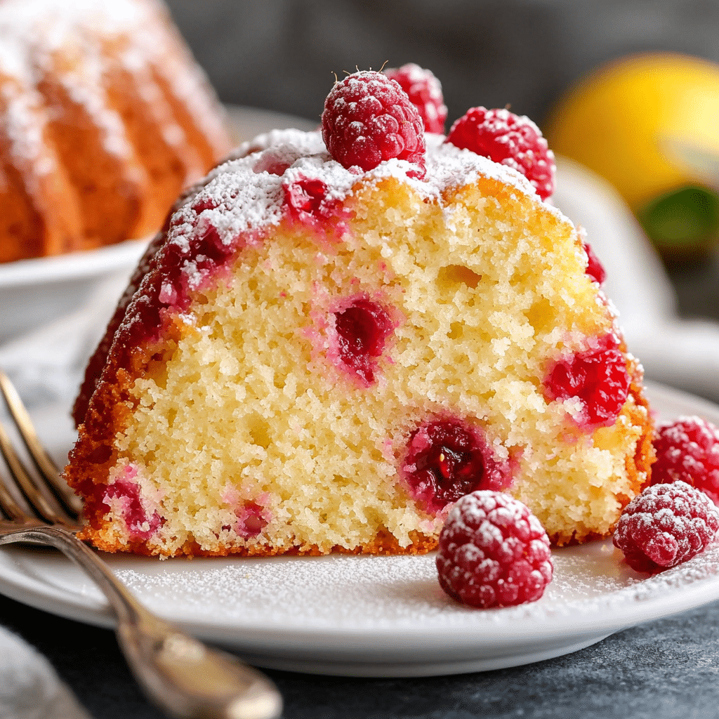 Zucchini Raspberry Cake