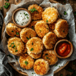 Cauliflower Chicken Nuggets with Dijon Honey Mustard Dip