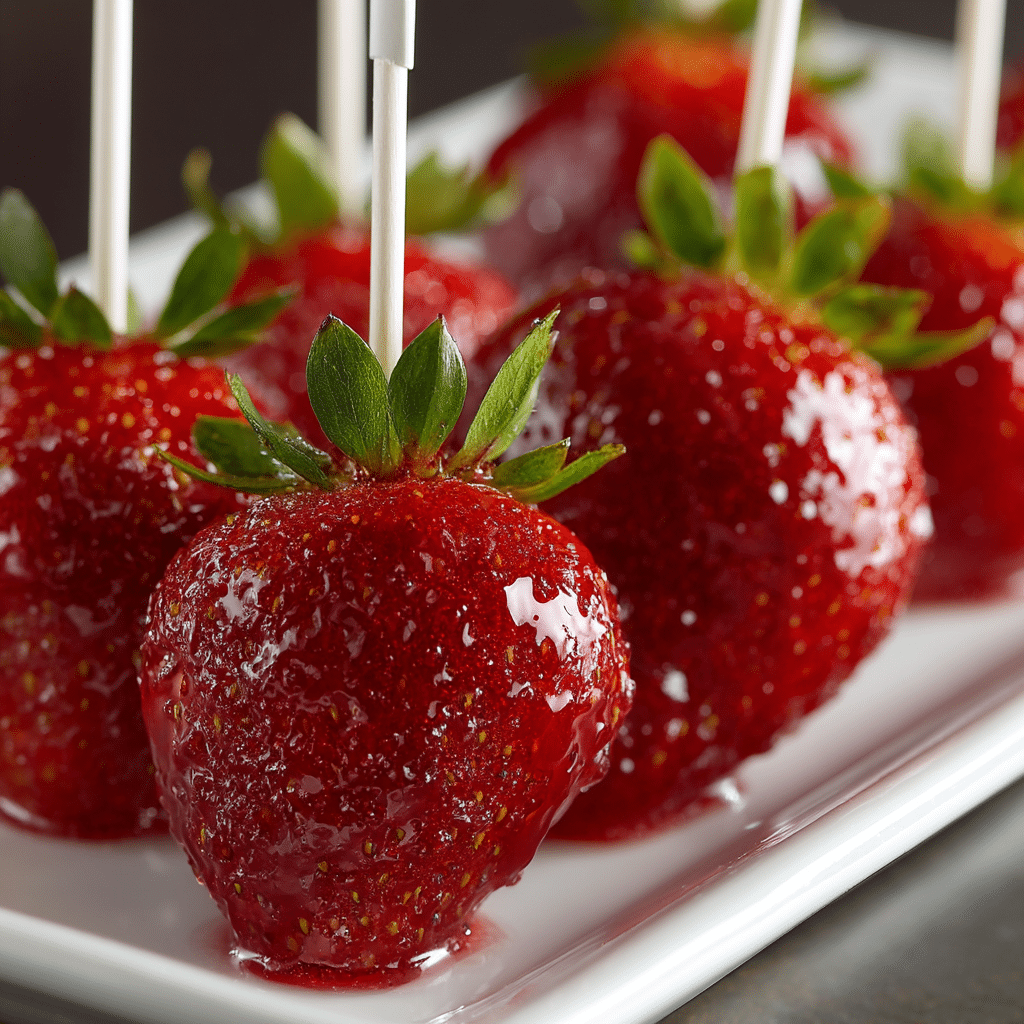 Candied Strawberries