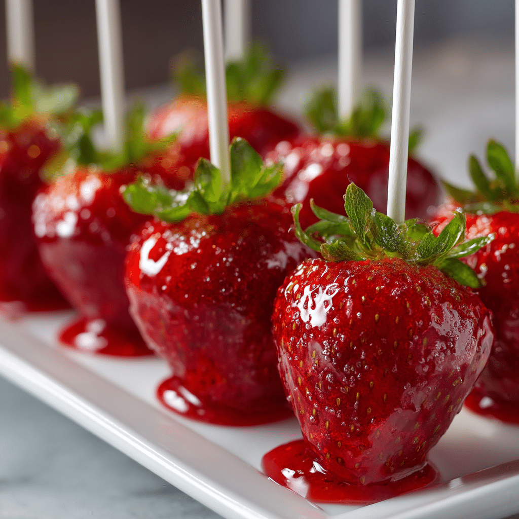 Candied Strawberries
